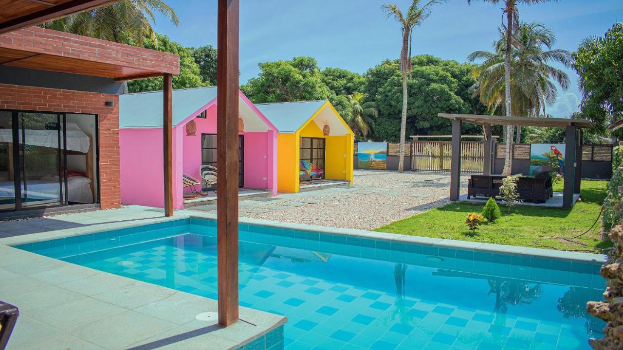 Cabanas Mambo Beach 圣贝尔纳多德尔比恩托 外观 照片